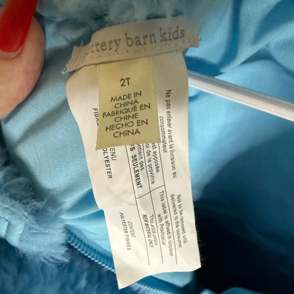 Pottery Barn x Sesame Street Cookie Monster Halloween Costume 2T Worn Once - Picture 5 of 6